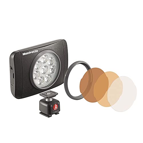 Manfrotto - マンフロット Manfrotto [LUMI LED 550 lux MUSE] Amazon | manfrotto LUMI LEDライト 550 lux MUSE MLUMIEMU-BK